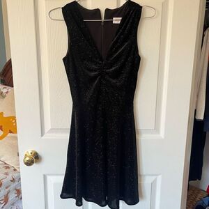 Dress The Population Black Sparkly Sleeveless Dress